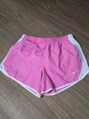Nike Girls Athletic Shorts with White Trim